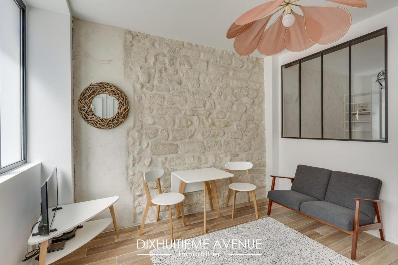 Nice 25m Very Bright Near Montmartre Appartement Parijs